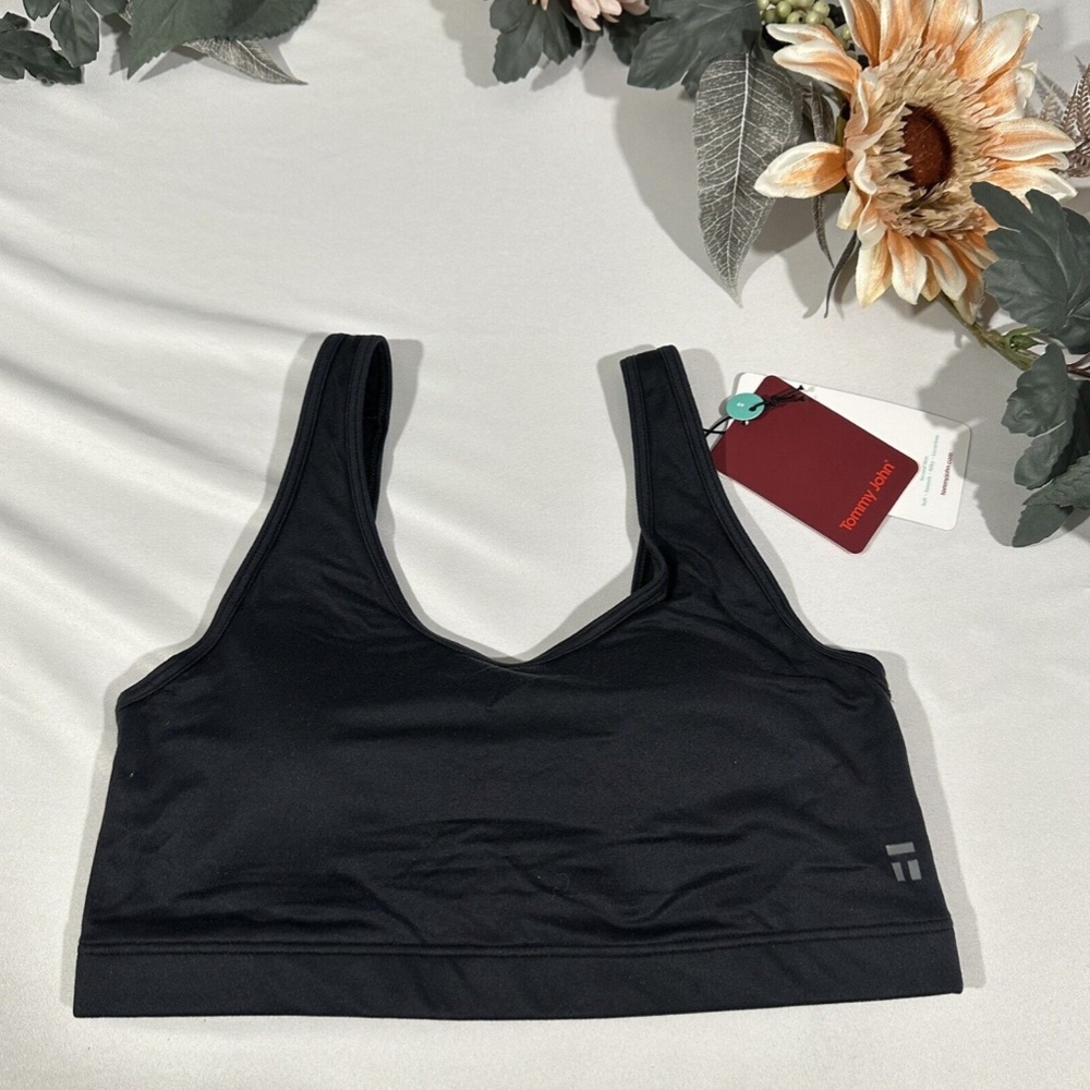 NWT $48 Tommy John [ Small ] Second‎ Skin Invisible Sling Scoop Wireless Bra